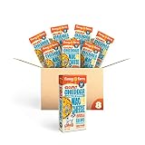 FUNNY FARM Goat Cheddar Cheese with Goat, Pizza & Ice Cream Shaped Pasta Macaroni & Cheese, 6oz. (8-Pack)