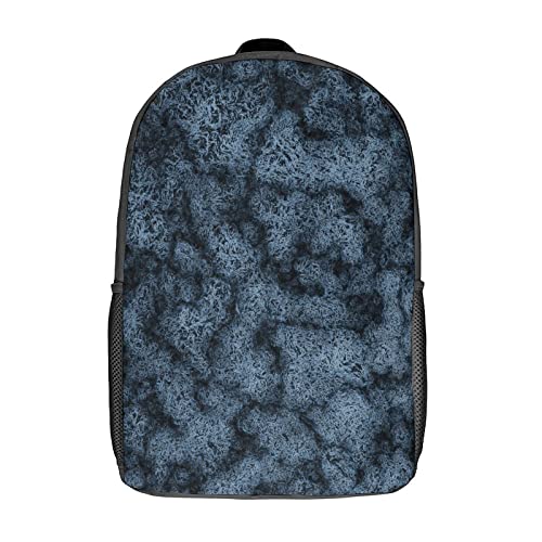 Sac à dos d'impression 3D casual bleu pour les trajets scolaires et sorties des jeunes
