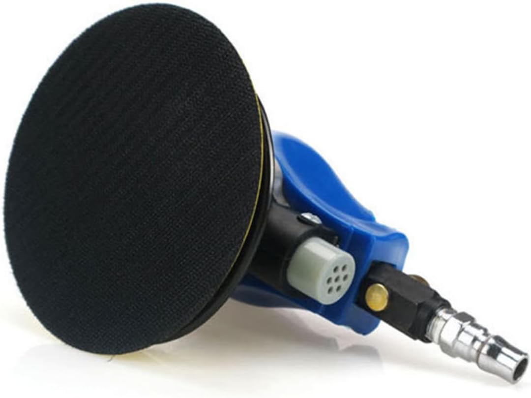 Mikikit Car Wax Polishing Machine Pneumatic Polisher with Wrench for Car Detailing and Buffing Design Us