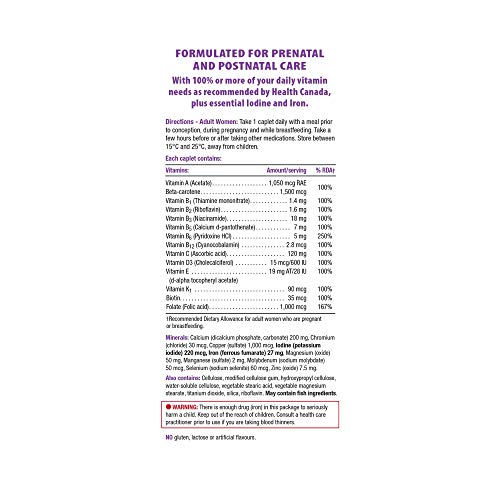 Jamieson Prenatal Multivitamin 100Caplets #TOP3