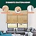Bamboo Blinds for Interior Windows, Easy to Install Bamboo Shades for Indoor Windows, Custom Roller Shades for Indoor Window and Outdoor Patio, 23