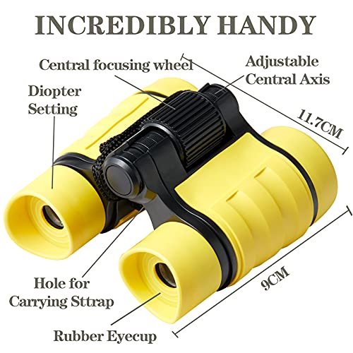 Binoculars-for-KidsKid-Binoculars-Outdoor-Exploration-Kit-Age-3-12Compact-Shockproof-Binoculars-KidsToddler-Binoculars-Nature-Game-Telescope-for-Bird-WatchingHikingCampingTravelLearningyellow