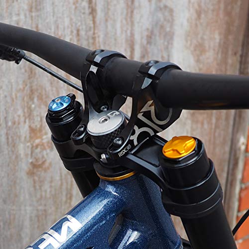 Funn Rsx Mountain Bike Direct Mount Bike Stem With 31.8Mm Bar Clamp, 2 Pieces Lightweight Split Design For Dual Crown Forks, Adjustable Extension 45-50Mm With 30Mm Rise (Orange) #TOP7