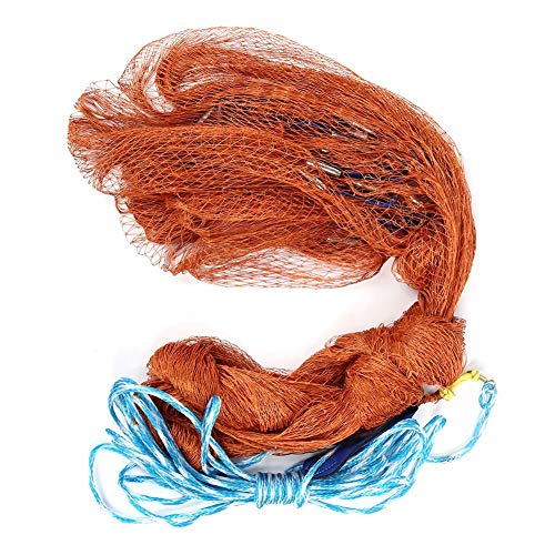 CHICIRIS Red de Pesca Automática, Atarraya Profesional para Pesca con Cebo con Colgante de Acero, Cuerdas Gruesas para Mayor Distancia, Malla Ligera para Neumáticos de 2,5 X 3,5 M