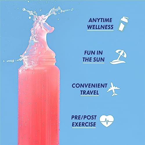 Iqmix Sugar Free Electrolytes Powder Packets - Hydration Supplement Drink Mix With Keto Electrolytes, Lions Mane, Magnesium L-Threonate, And Potassium Citrate - Blueberry Pomegranate (20 Count) #TOP7