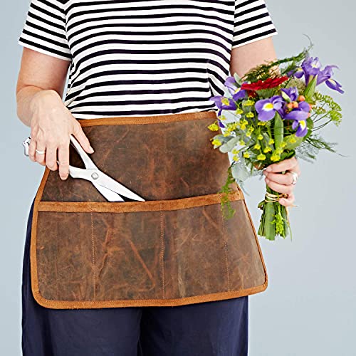 Paper High Buffalo Leather Gardening or Tool Belt - Image 5