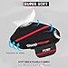 GRAND PITSTOP Motorcycle Air Seat Cushion, on The go inflate & Deflate, Pressure Relief Motorcycle Seat Pad, Shock Proof Comfortable for Motorbike Long Rides (Cruiser Premium with Air Pump)