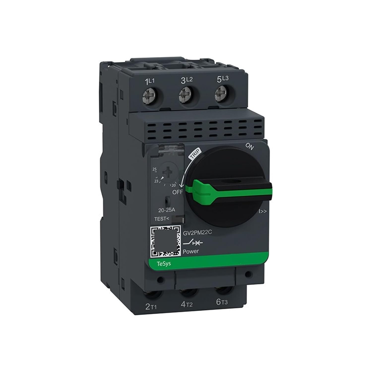 GV2-PM22C 20-25A knob Type Motor Thermal Magnetic Circuit Breaker