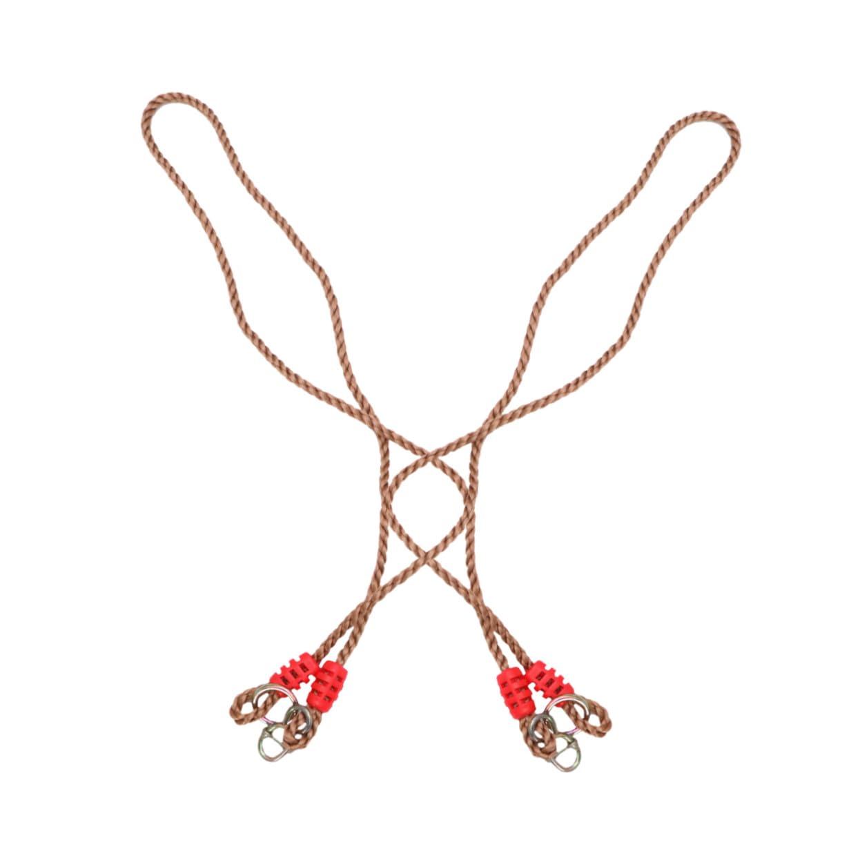 Sangles de suspension pour balançoire extérieur SHINEOFI avec kit anneaux réglables