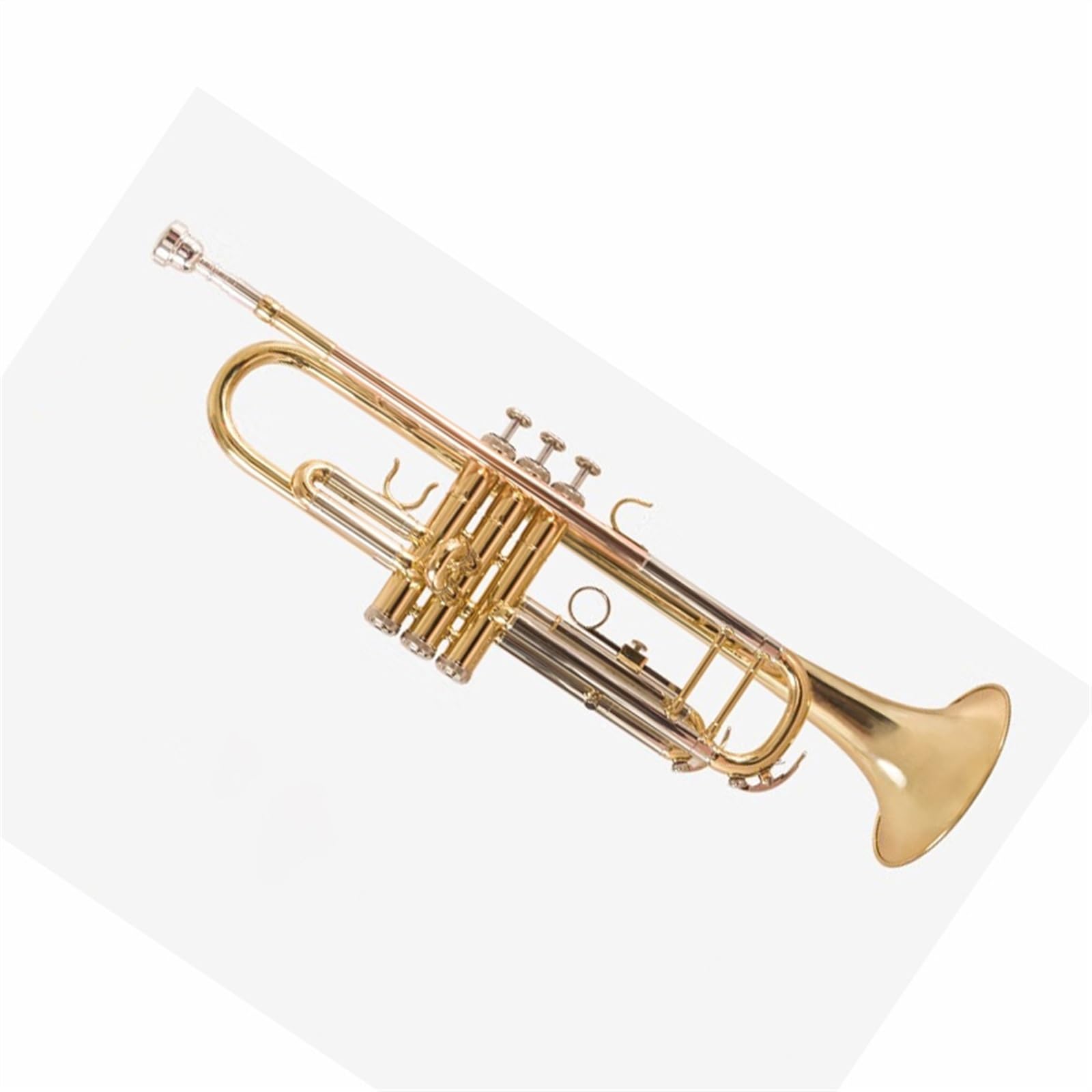 Trąbki Instrument Trąbkowy Trąbka B-dur Trzytonowa Instrument Dęty Początkujący Profesjonalna Pełnotonowa