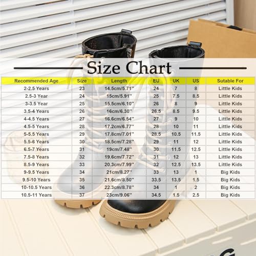 Girls Boots Knee High Long Leather Boot Winter Side Zipper Lace Up Outdoor Booties for Little Kid Big Kid 20252