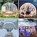 Garden Dome Igloo Clear Bubble Tent Outdoor 12 FT, Weather Proof Pod Camping Patio Tent for Backyard Canopy Gazebos Screen House Room Lean to Greenhouse