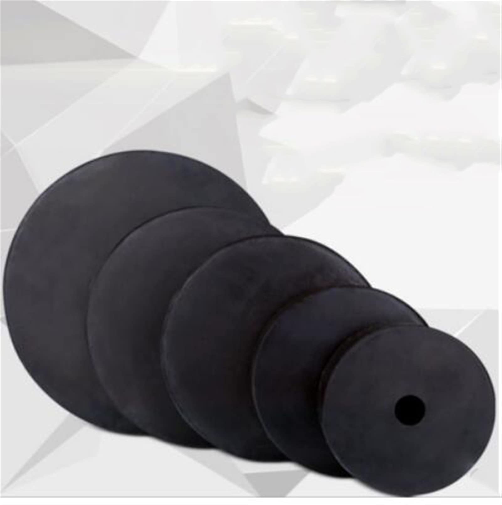 Rondelle Guarnizioni In Gomma, OD 10mm-69mm, Spessore 2mm, Confezione Da 5
