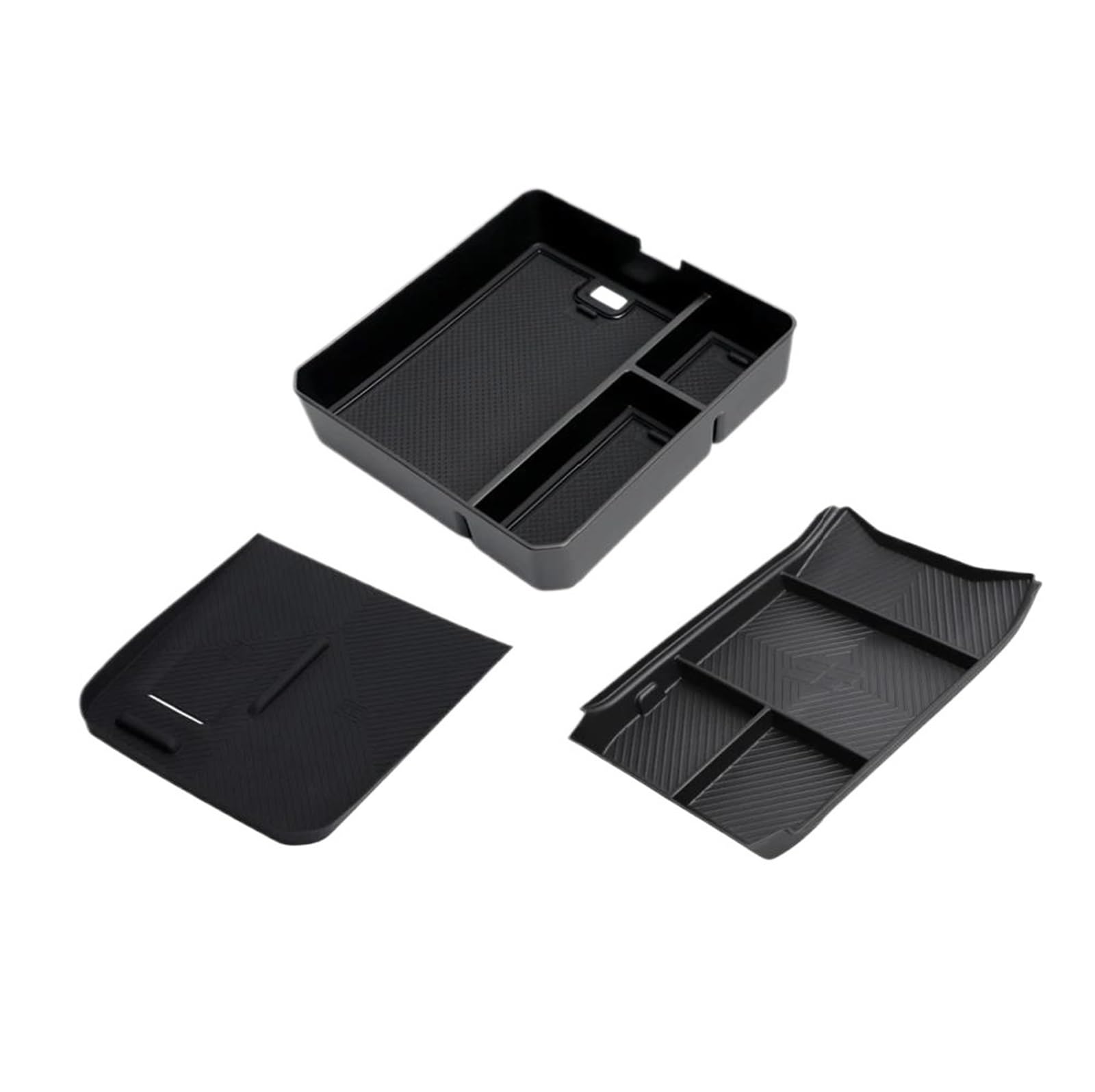 CLCPTPOGMA Centre Console Storage Box For Chery Jetour T2 Traveler 2023-2025 Armrest Storage Box Cup Holder Lower Under Center Console Organizer (T2 3pcs set)