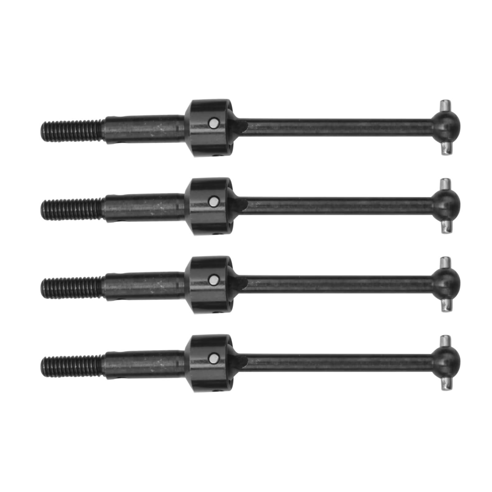 Accesorios coches RC per Tamiya per TT01 per TT02 1/10 rc Car Upgrade Modifica Parti Accessori Albero di Trasmissione Metallo 53792 39mm(4pcs)
