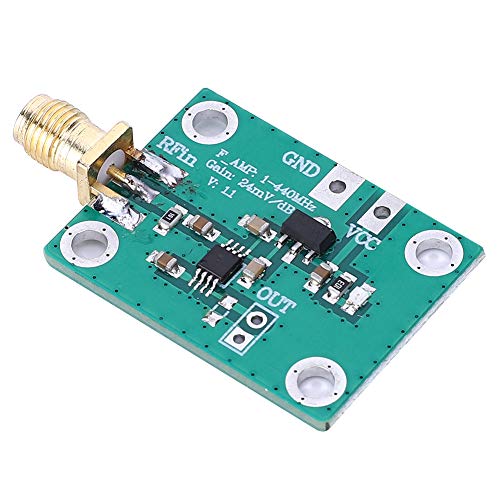 RF Logarithmic Detector Board 1-440MHz, AD8310 Chip Power Tester Meter Electronic Component, Power Tester Meter Electronic Component, for RF Power Detection.