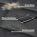 F-color SUV Cargo Liner for Dogs - Waterproof Pet Cargo Liner, Comfort Dog Cargo Cover with Bumper Flap Protector, Scrachproof for Large SUVs Sedans Trunks Vans, Black