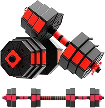 Amazon Moonmuu 可変式ダンベル 2個セット ダンベル 可変式 計 kg 30kg バーベル 筋トレ ノー ダンベル アレー