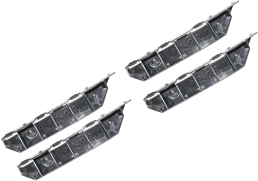4 Sets of Bumper Bracket Compatible with Honda 01-03 Civic Coupe 01-03 Civic Sedan Front Driver