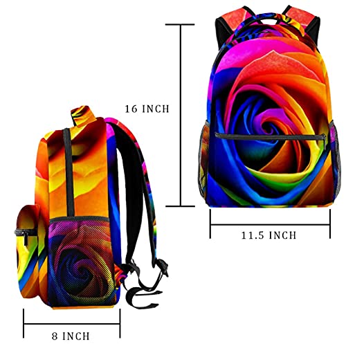 Sac à dos léger motif crâne multicolore pour enfant parfait pour l école - 2