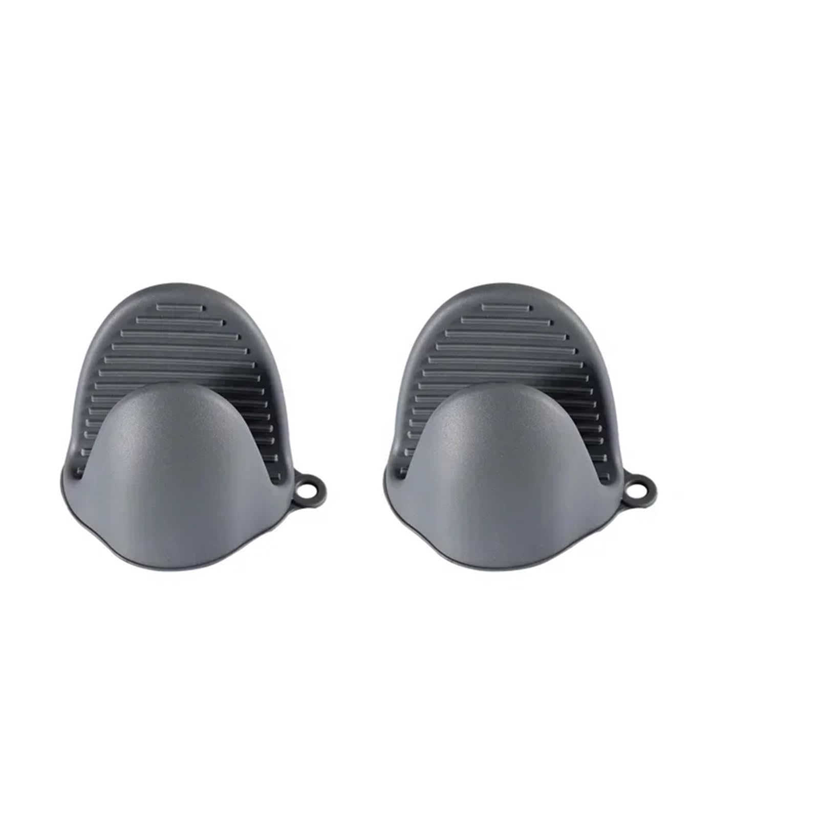 Oven Mitts 2pcs Oven Mitts Silicone Heat Resistant Pinch Anti Scalding Non Slip Gloves Clips Pot Holder Cooking Baking(2pcs-gray)