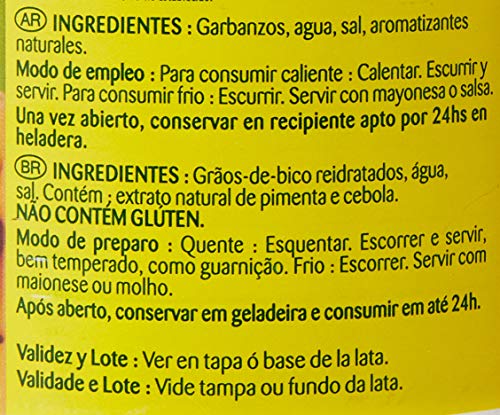 Bonduelle Grão-De-Bico Em Conserva Lata Peso Líquido 400G 5 Bonduelle Grão-De-Bico Em Conserva Lata Peso Líquido 400G - Imagem 5