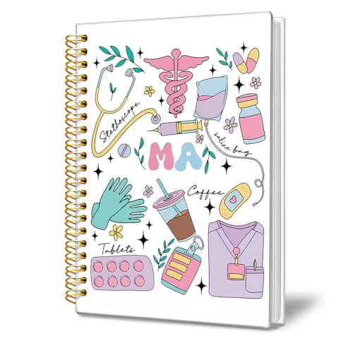 KERNDBSDF Medical Assistant Gifts Notebook, Medical Assistant Essentials