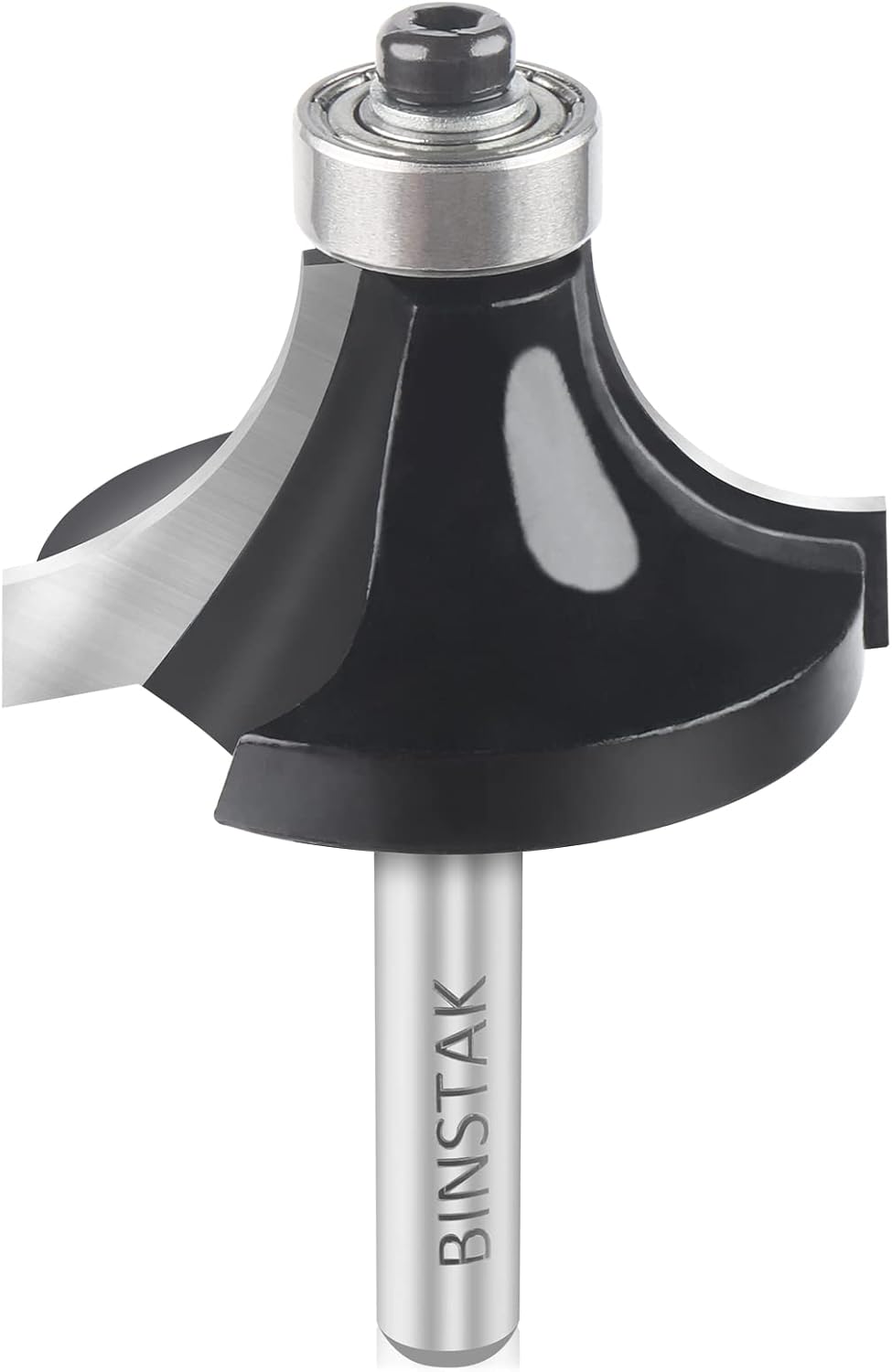 1/2" Radius Roundover Router Bit 1/4" Shank, Edge Forming Roundover Bit