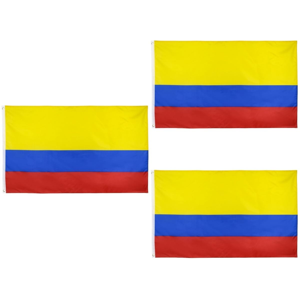 Drapeau colombien ibasenice haute résistance pour événements et extérieur