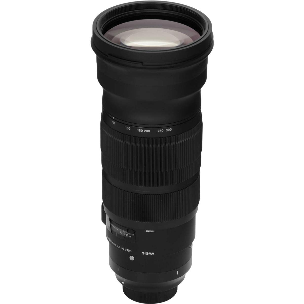 Sigma 137955 - Objetivo para Nikon (Distancia Focal 120-300mm, Apertura f/2.8-22, estabilizador) Color Negro