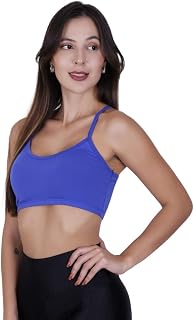 Top Fitness de Academia sem Bojo Liso Terra e Mar