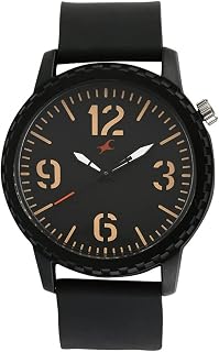 Fastrack Tees Analog Black Dial Unisex Watch - 38039PP01 / 38039PP01 Price In India