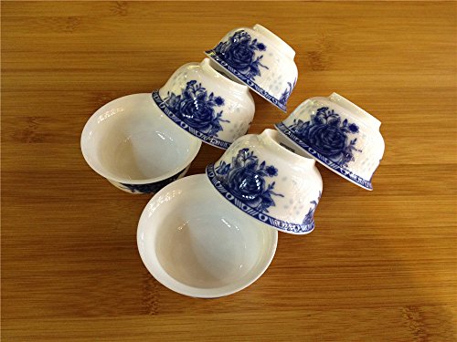 Chinese Style Gongfu Tea Small Teacups (Set of 6 /50ml)