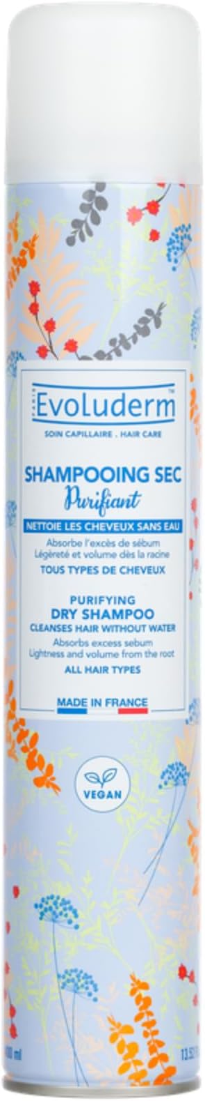 Evoluderm Purifying Dry Shampoo 400 Ml