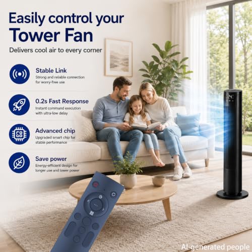 Télécommande de rechange TAOTRONICS contrôle oscillation ventilateur - 3