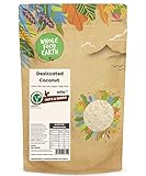 Wholefood Earth Kokosnuss getrocknet, gentechnikfrei, vegan, milchfrei, ohne Zuckerzusatz, 500 g