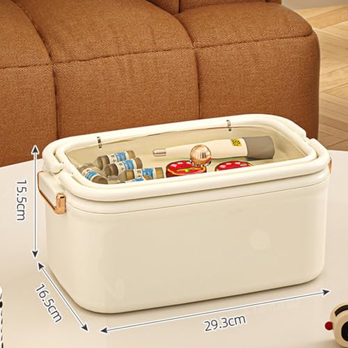 Mallette médicale rigide ABS double niveau de rangement - 4