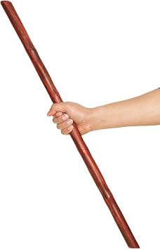 Tai Chi Stick Wooden Fitness Stick Training Stick Rosewood Wooden Stick Bamboo Kung Fu Stick Martial Arts Stick Sturdy Design Simple Practice Self Defense Fitness Equipment