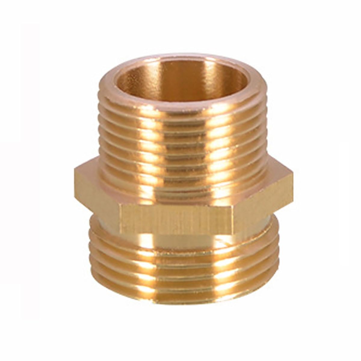 Adapter M30 Male Thread Transfer G1/2 3/4 Connector, Shower Bathroom Kitchen, Faucet Pipe Accessories, Brass Material