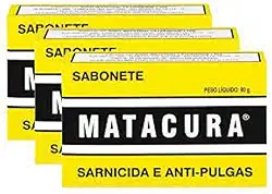 Kit 3 Sabonete Sarnicida Matacura 80 Gr