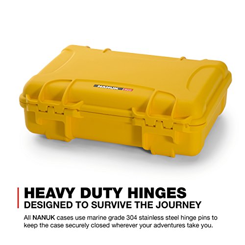 Nanuk 910 Waterproof Hard Case With Foam Insert For Xbox Controllers - Yellow #TOP7