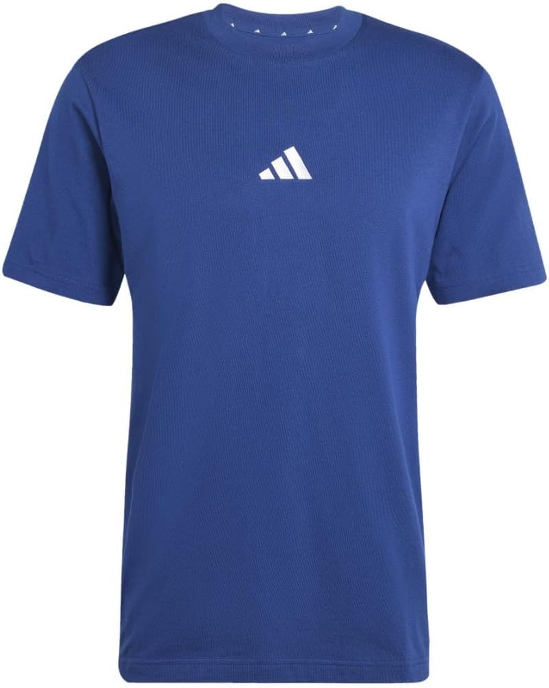 Adidas Mens Essentials Single Jersey 3-Stripes T-Shirt - Image 4