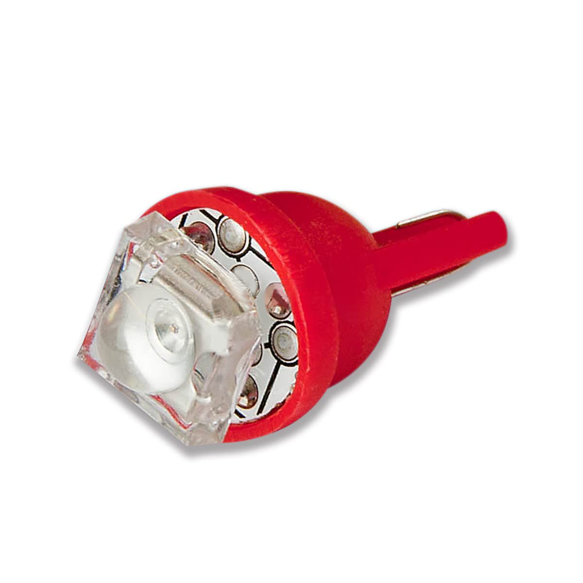 Auto Dynasty T10 Super Flux LED 194/168 Extra Red Car Interior Dome Wedge Light Bulb