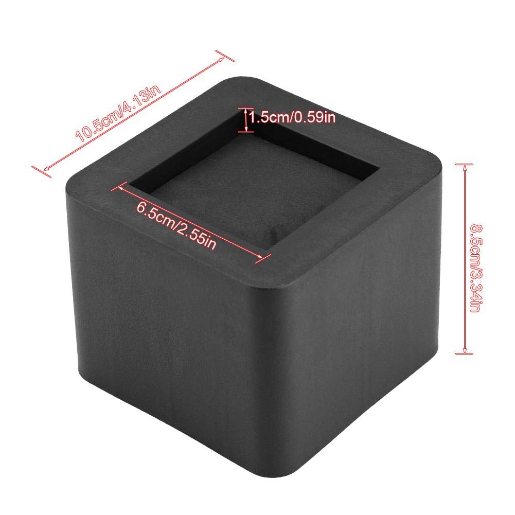 Wakects Elevadores de Cama, Juego de 4 Soportes para Muebles, 8.5 cm de Altura