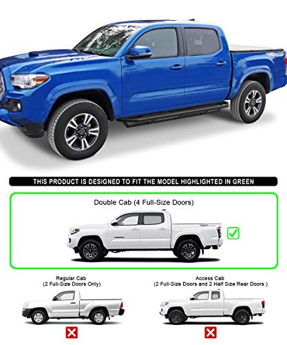 Estribos de Acero Inoxidable para Toyota Tacoma 2005-2023 miniatura 2