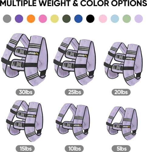 Image of APEXUP Weighted Vest Men Women, Weight Vest for Women Workout Equipment for Strength Training Running