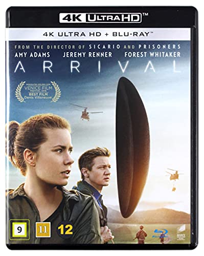 Arrival 4K [Blu-Ray] [Region Free] (English Audio. English Subtitles)
