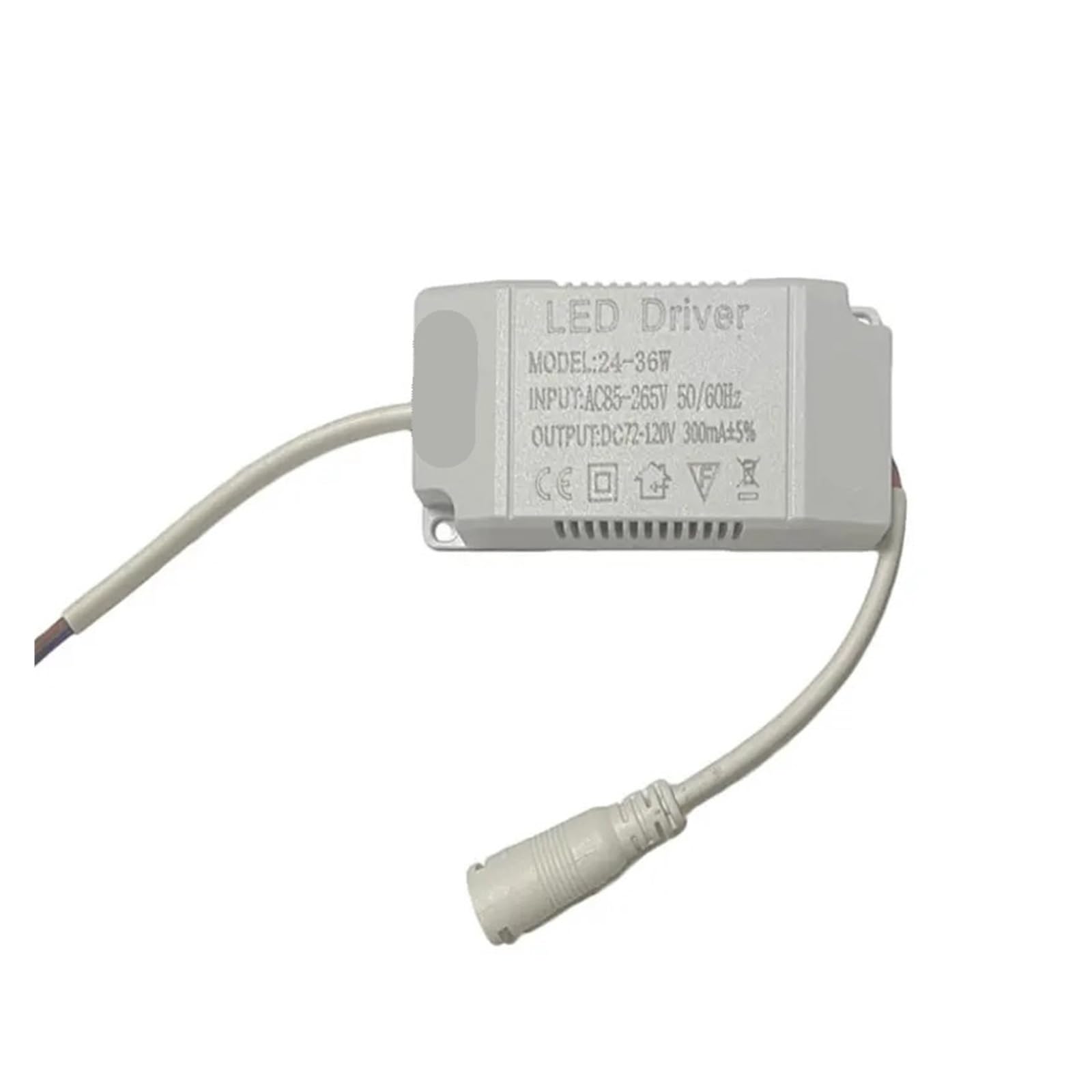 LHAOEEEYG LED Driver for LED Lighting AC 85-265V, Isolation Transformer for 4-7W LED Ceiling Light Replacement