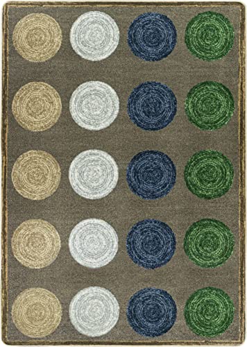 Joy Carpets Mindful Seating 5'4" x 7'8" Area Rug in