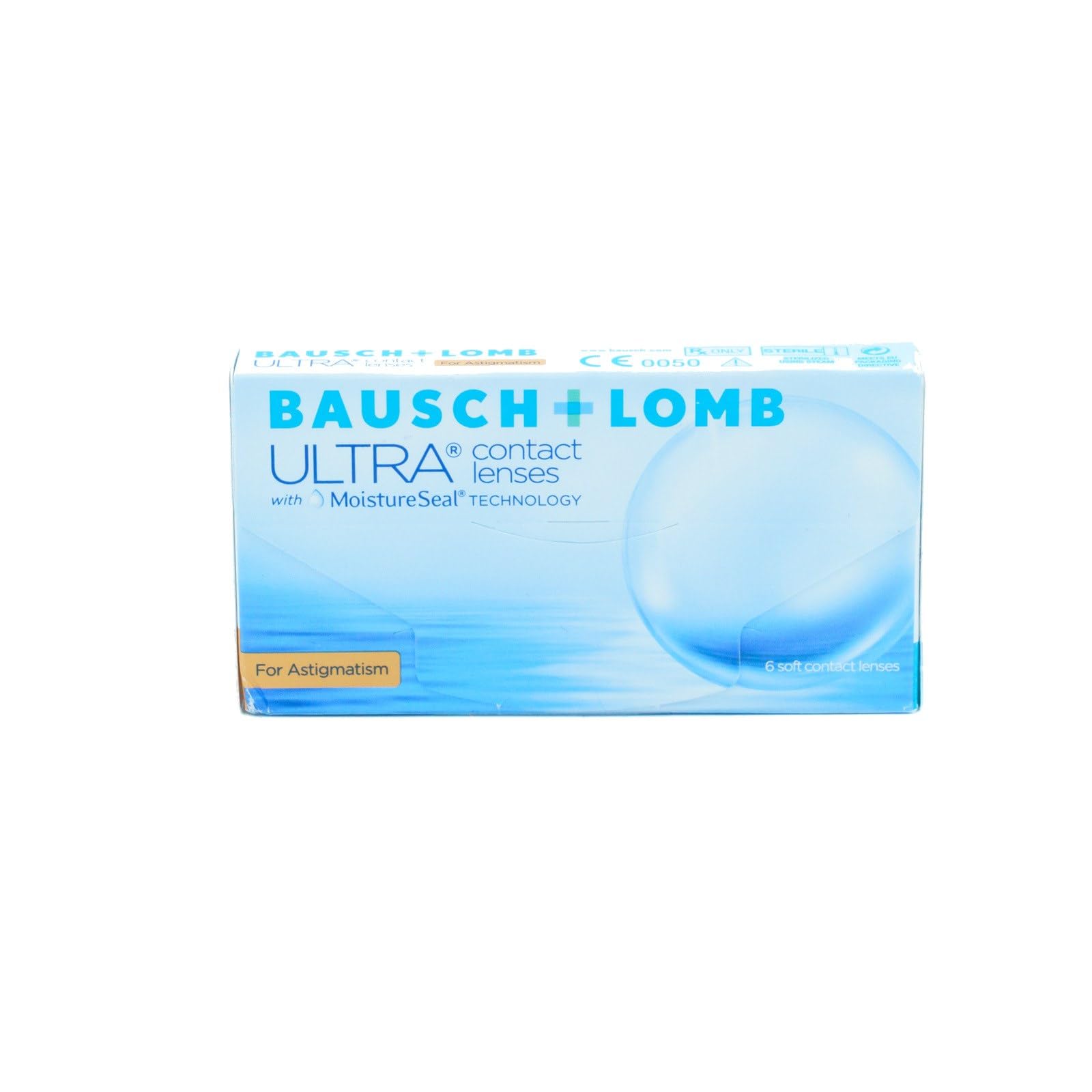 Bausch + Lomb ULTRA for Astigmatism Monatslinsen weich, 6 Stück/BC 8.6 mm/DIA 14.5 mm/CYL -1.75 / ACHSE 70 / -4 Dioptrien